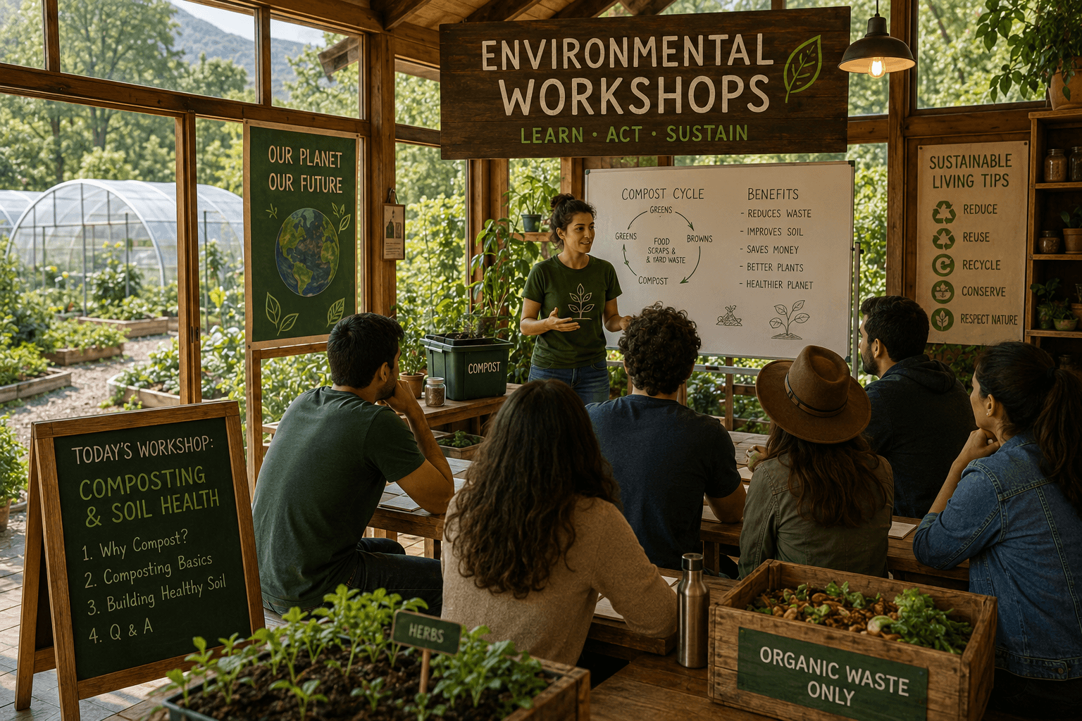 Learning by doing at Eco Village Armenia